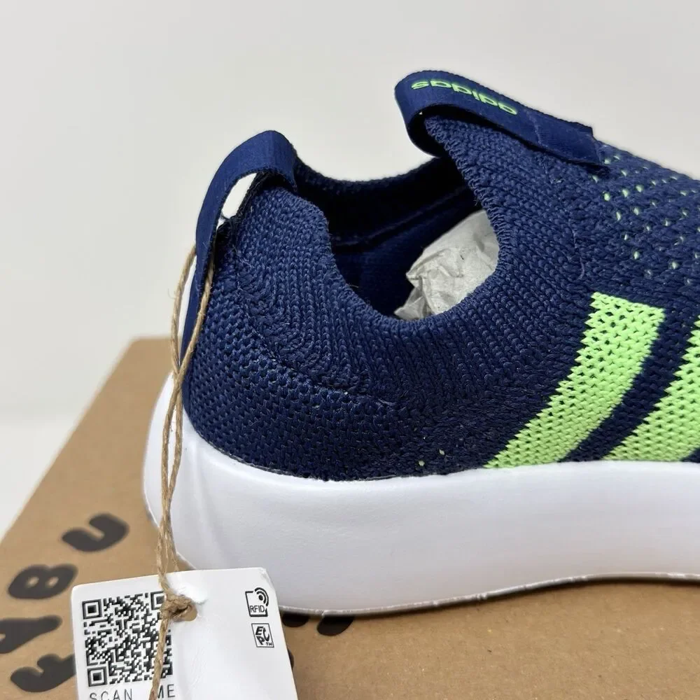 Adidas Bubblecomfy I Kids Shoes Size 9K Blue Green Lightweight STORE MODEL